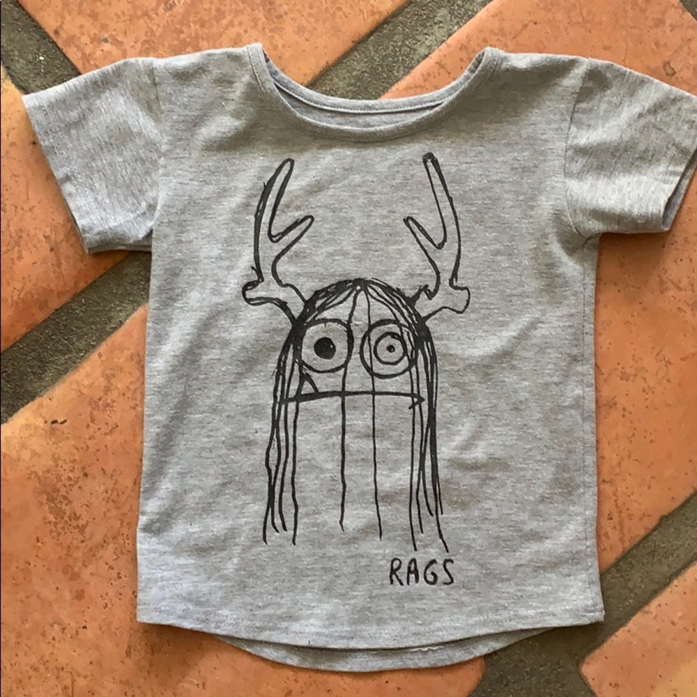 Rags to Raches  Trinny tee size 12-18 Months